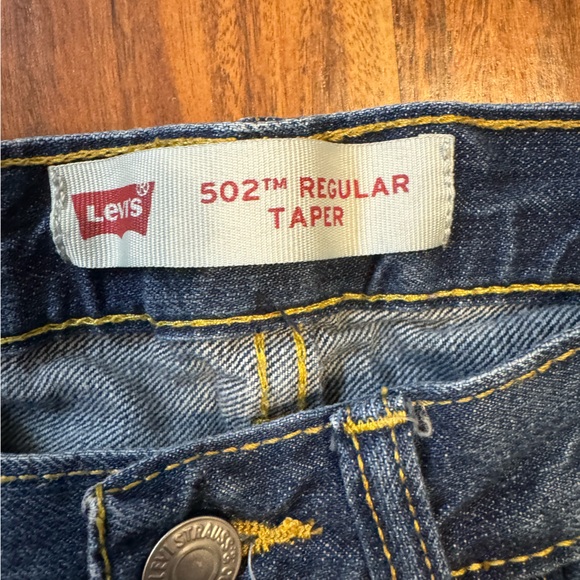 Boy’s 502 Regular Taper Levi’s Jeans Size 12 - Picture 3 of 6